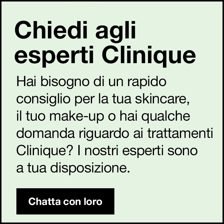 Ask Clinique. Let's Chat >