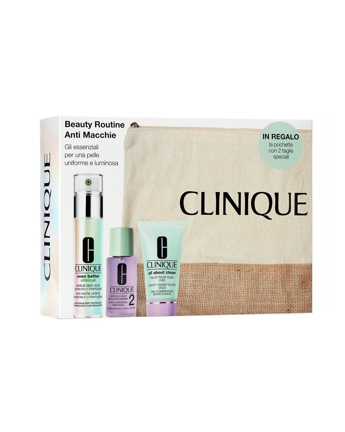 Cofanetto beauty routine anti macchie