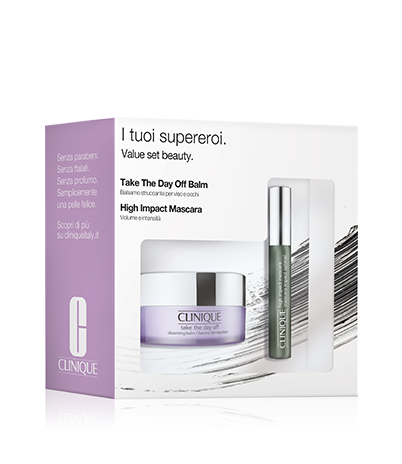 Set Take the Day Off Balm and High Impact Mascara