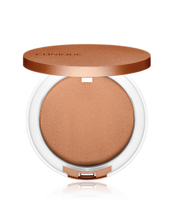 True Bronze Pressed Powder, Terra abbronzante in polvere leggera, dona al viso una naturale luminosità, per un effetto pelle baciata dal sole. Perfetta per rendere l&#039;incarnato radioso, all&#039;istante.