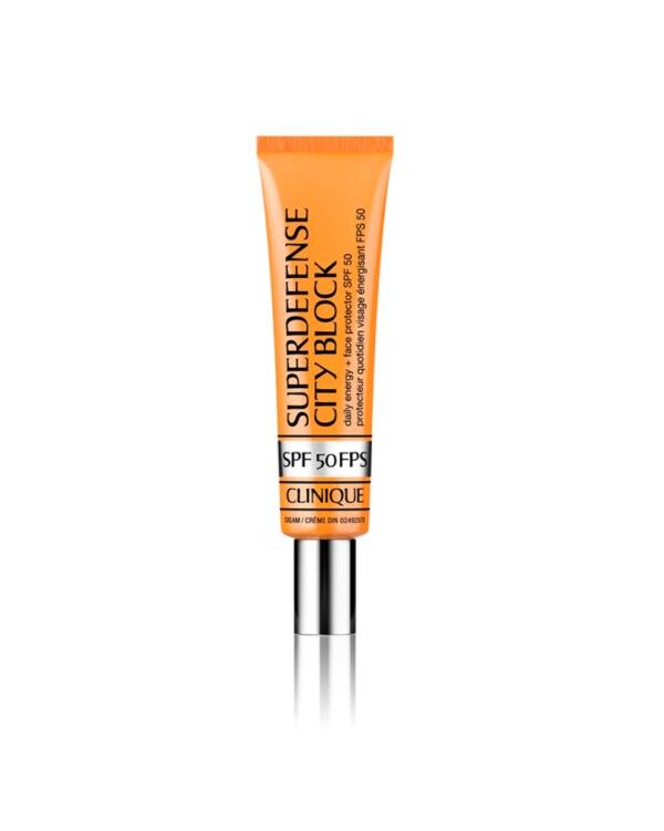 Superdefense City Block Broad Spectrum SPF 50 Daily Energy + Face Protector