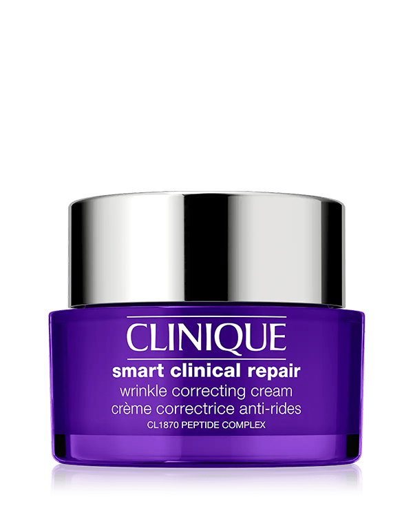 Clinique Smart Clinical Repair™ Wrinkle Correcting Cream, Crema antietà che aiuta a rafforzare e nutrire la pelle, rendendola più levigata e donandole un aspetto più giovane.