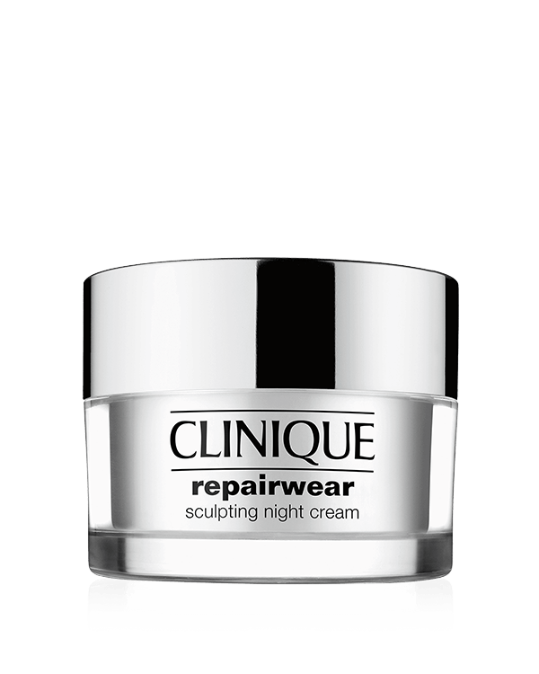 Repairwear™ Sculpting Night Cream, Crema leggera e avvolgente, ogni notte rassoda visibilmente e ridefinisce i contorni.