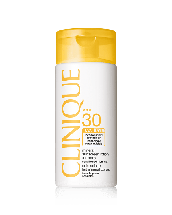 SPF30 Mineral Sunscreen Lotion For Body, Protezione solare corpo delicata 100% minerale, per un comfort ottimale di tutti i tipi di pelle, anche le più sensibili.