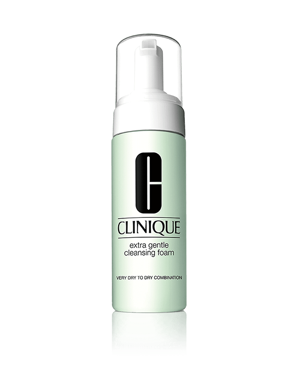 Extra Gentle Cleansing Foam, Delicata schiuma detergente dalla texture vellutata pulisce&amp;nbsp;la pelle sensibile senza irritare.